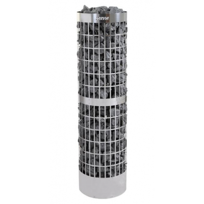 Электрическая печь для сауны Harvia Cilindro PC110E Steel, без пульта HPCE1104