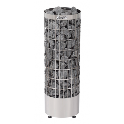 Электрическая печь для сауны Harvia Cilindro PC70E Steel, без пульта HPCE700400